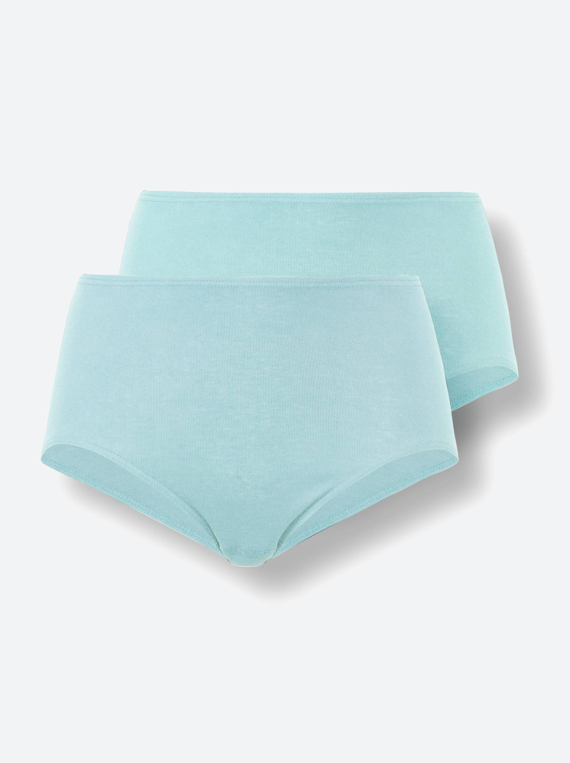 Taillenslip in aqua von Nina von C.