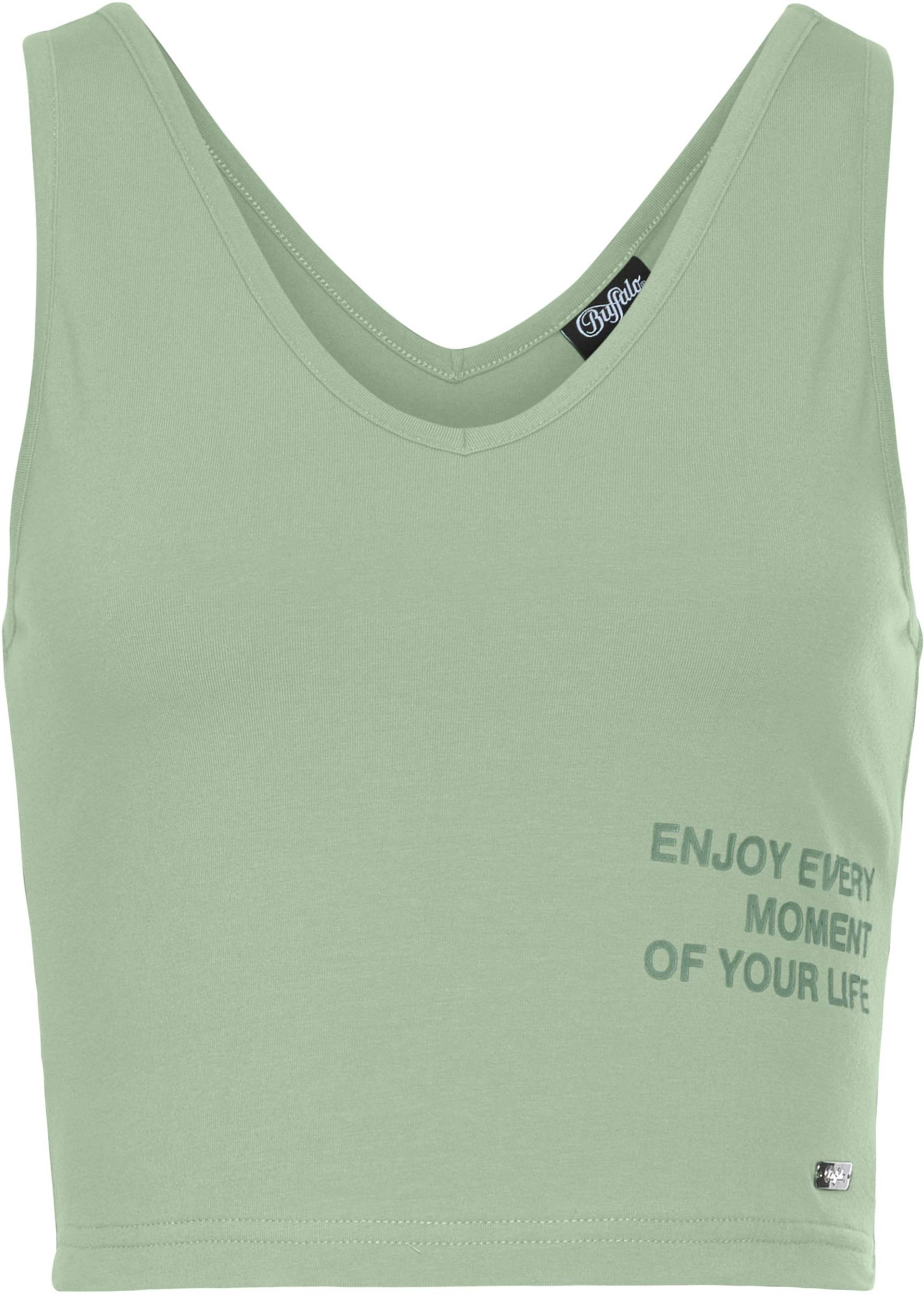 Tanktop in jade von Buffalo