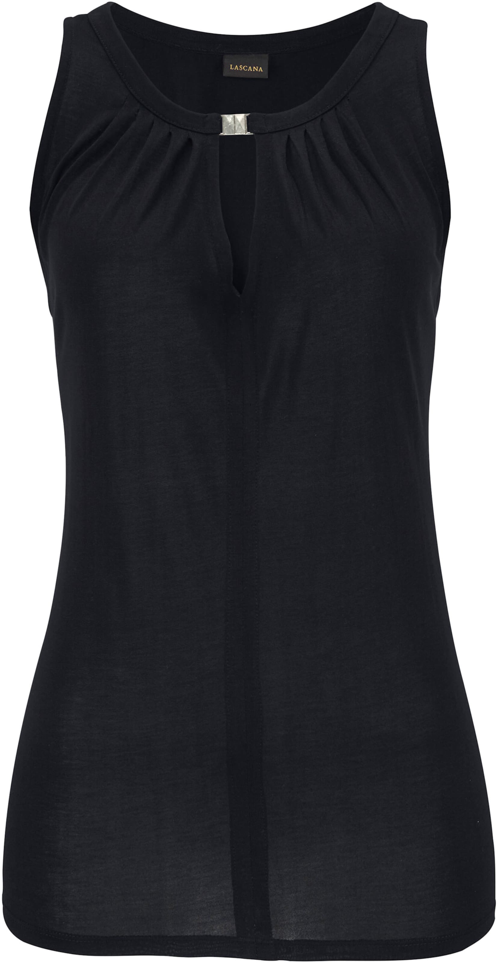 Tanktop in schwarz von LASCANA