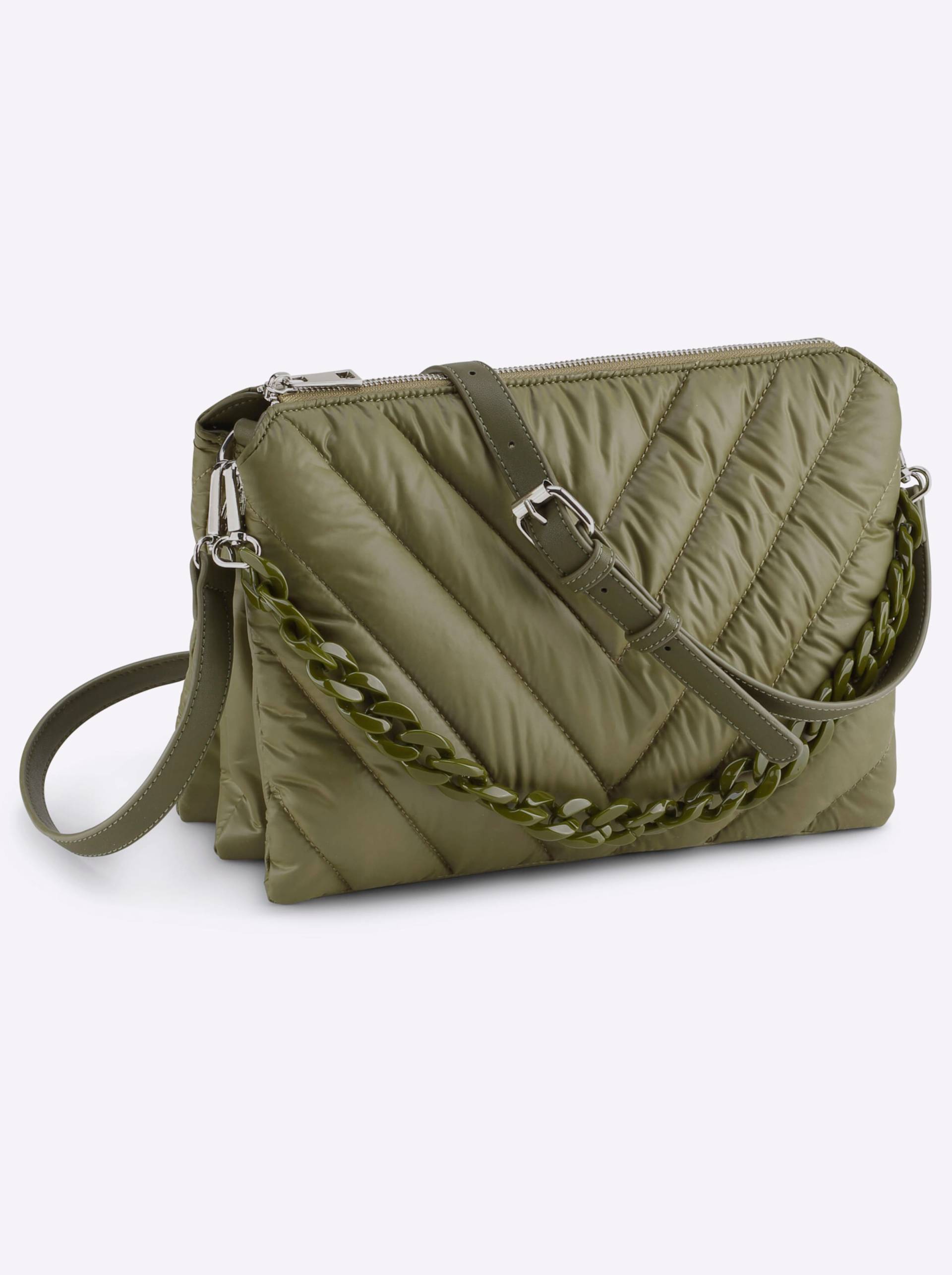 Tasche in khaki von heine