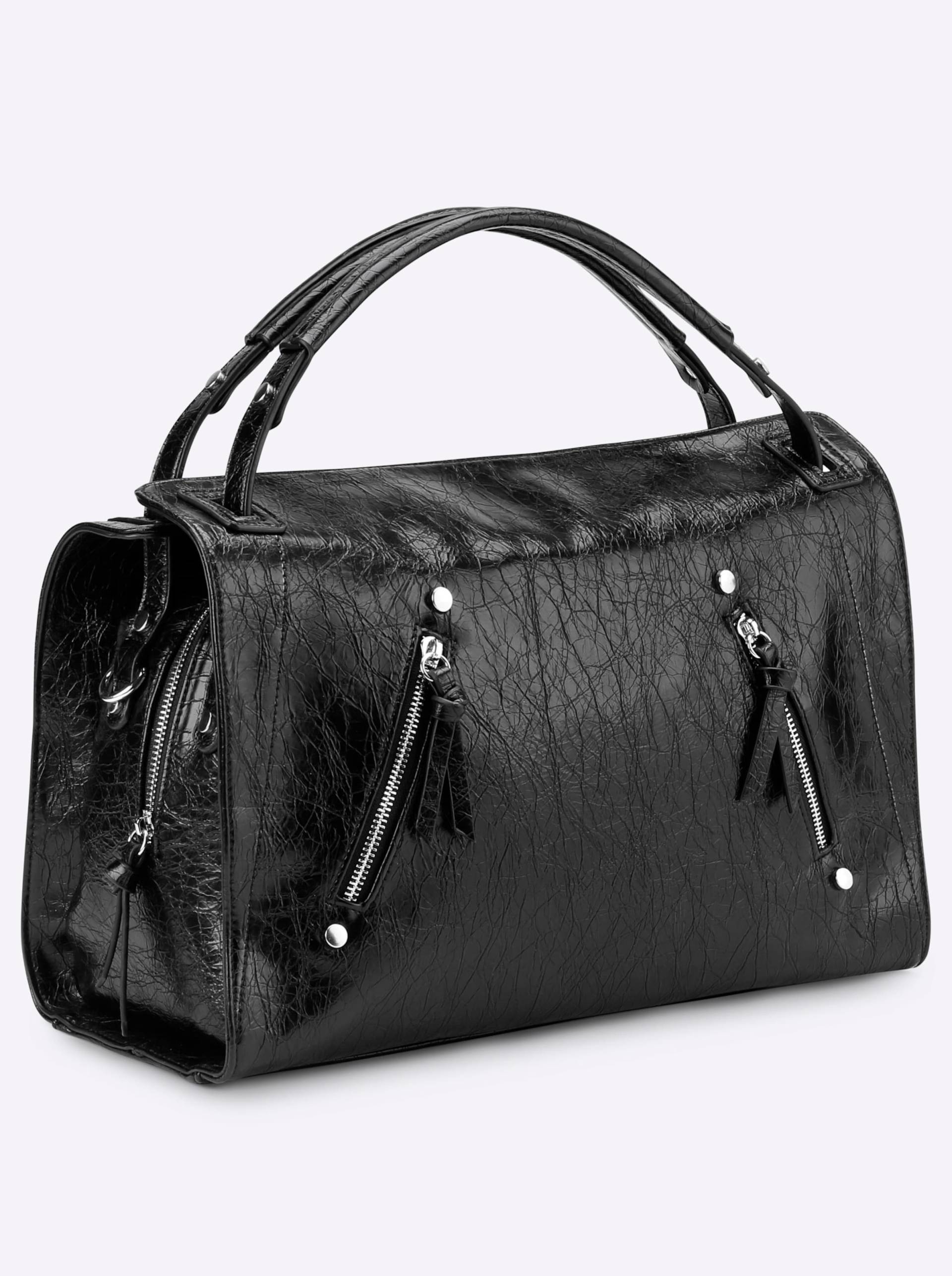 Tasche in schwarz von heine