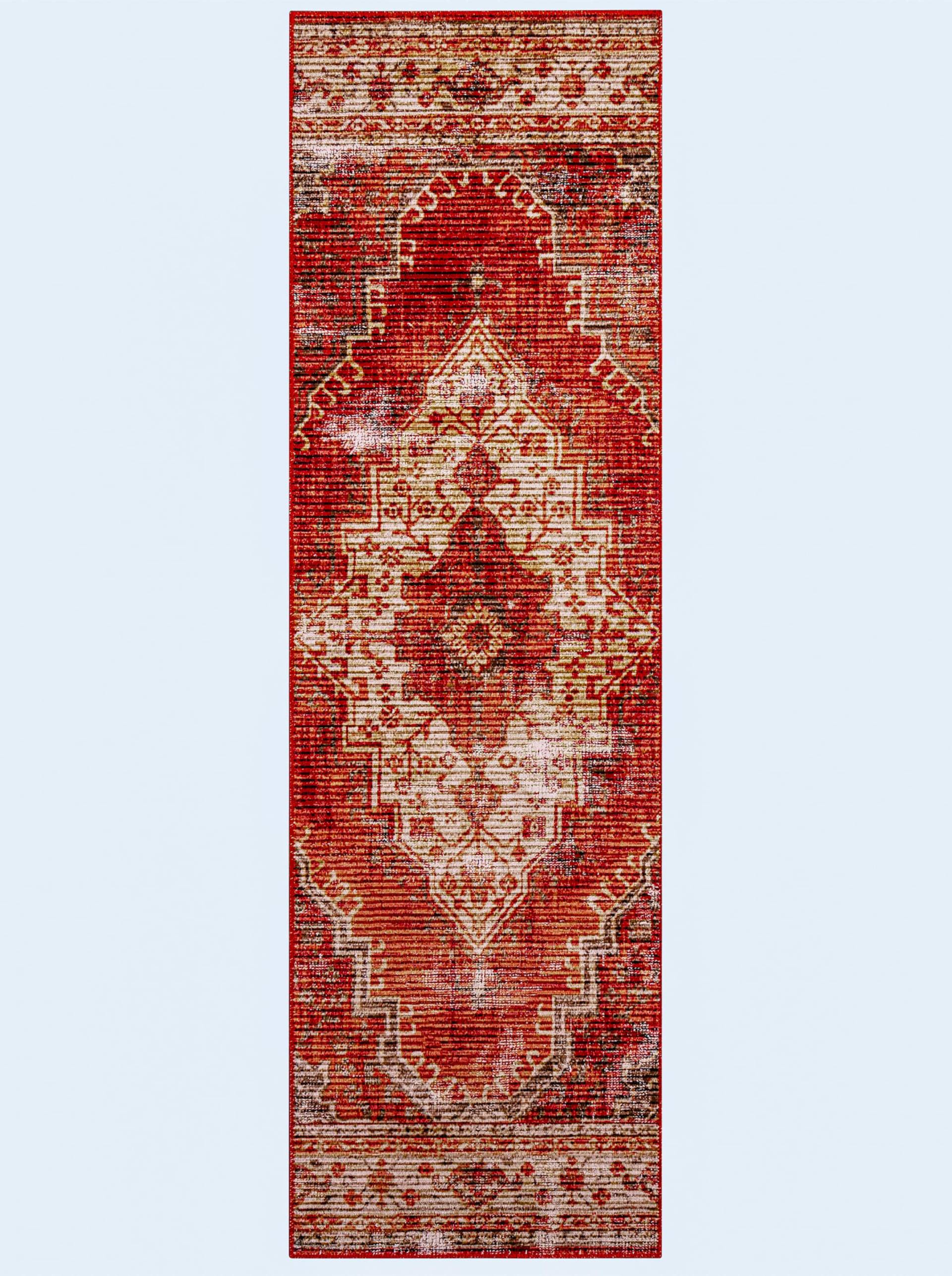 Teppich in rot-bedruckt von heine home