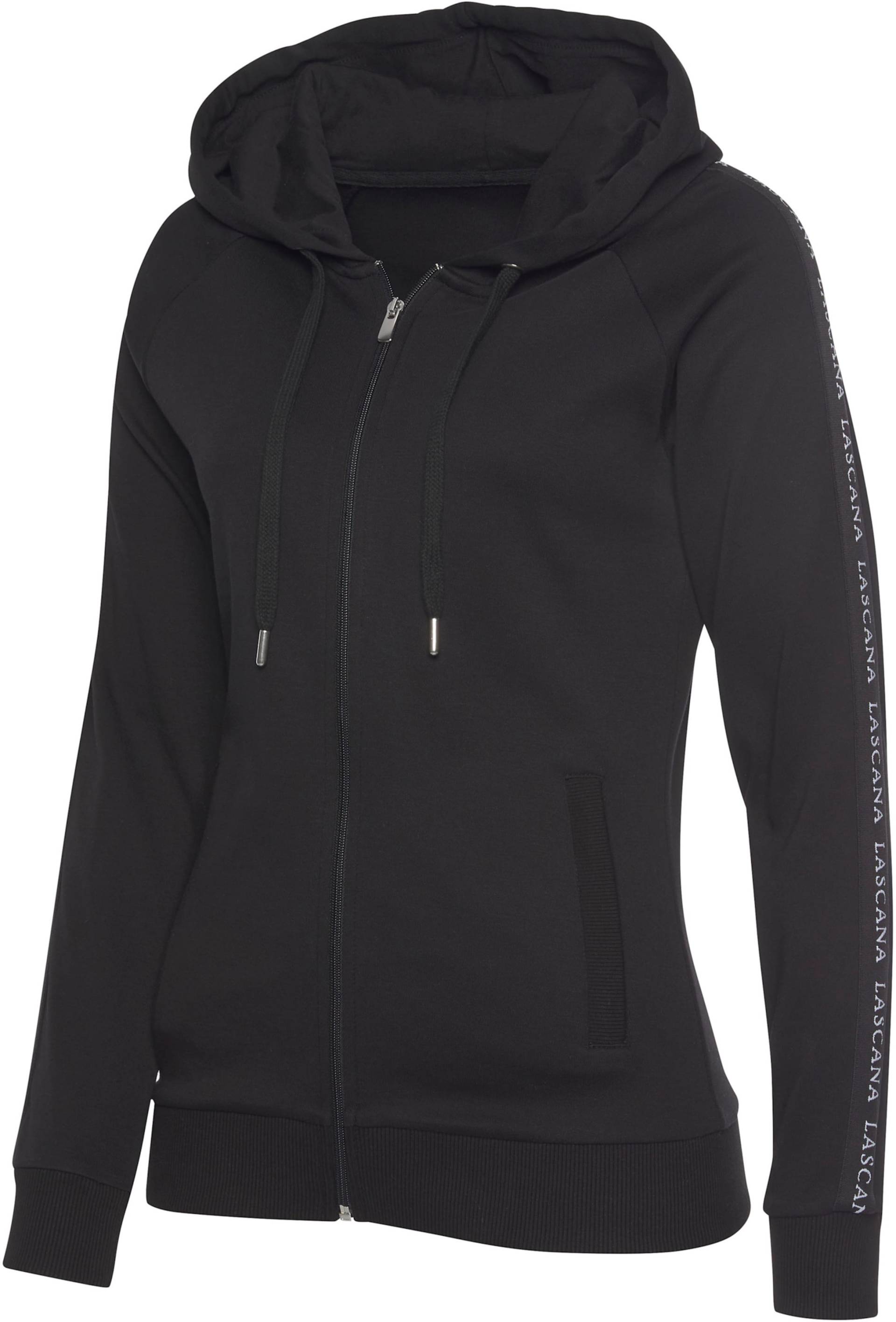 Trainingsjacke in schwarz von LASCANA ACTIVE