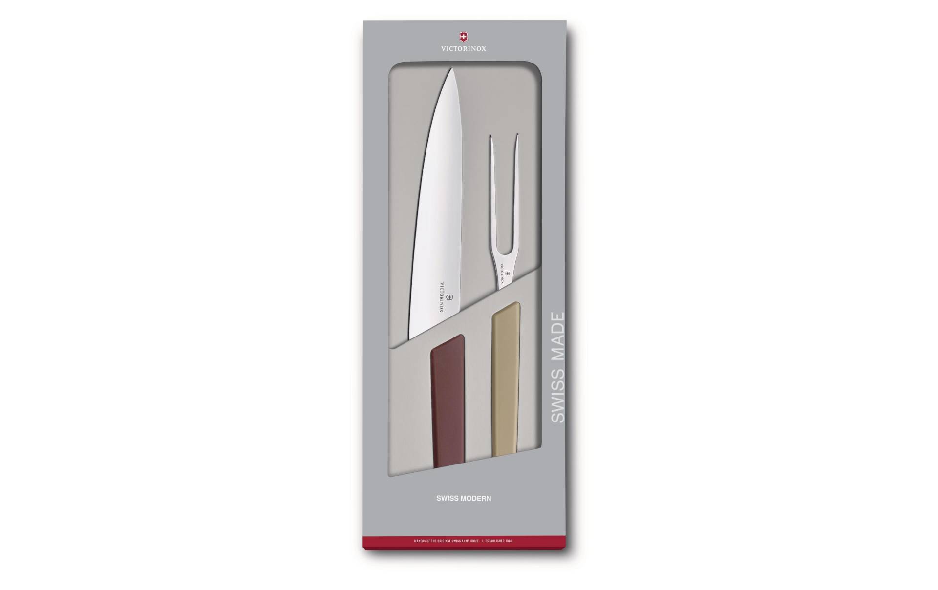 Victorinox Tranchierbesteck »Tranchier-Set Swiss Modern 2-teilig«, (2 tlg.) von Victorinox