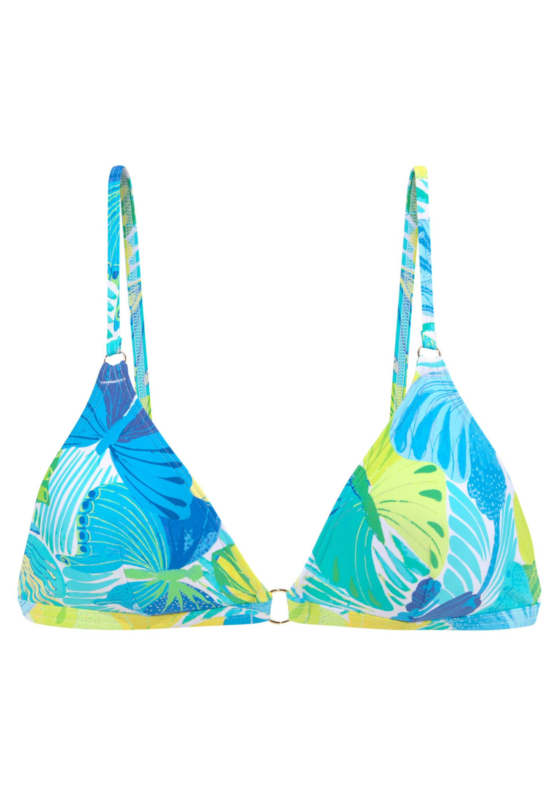 Triangel-Bikini-Top in blau-grün von Sunseeker