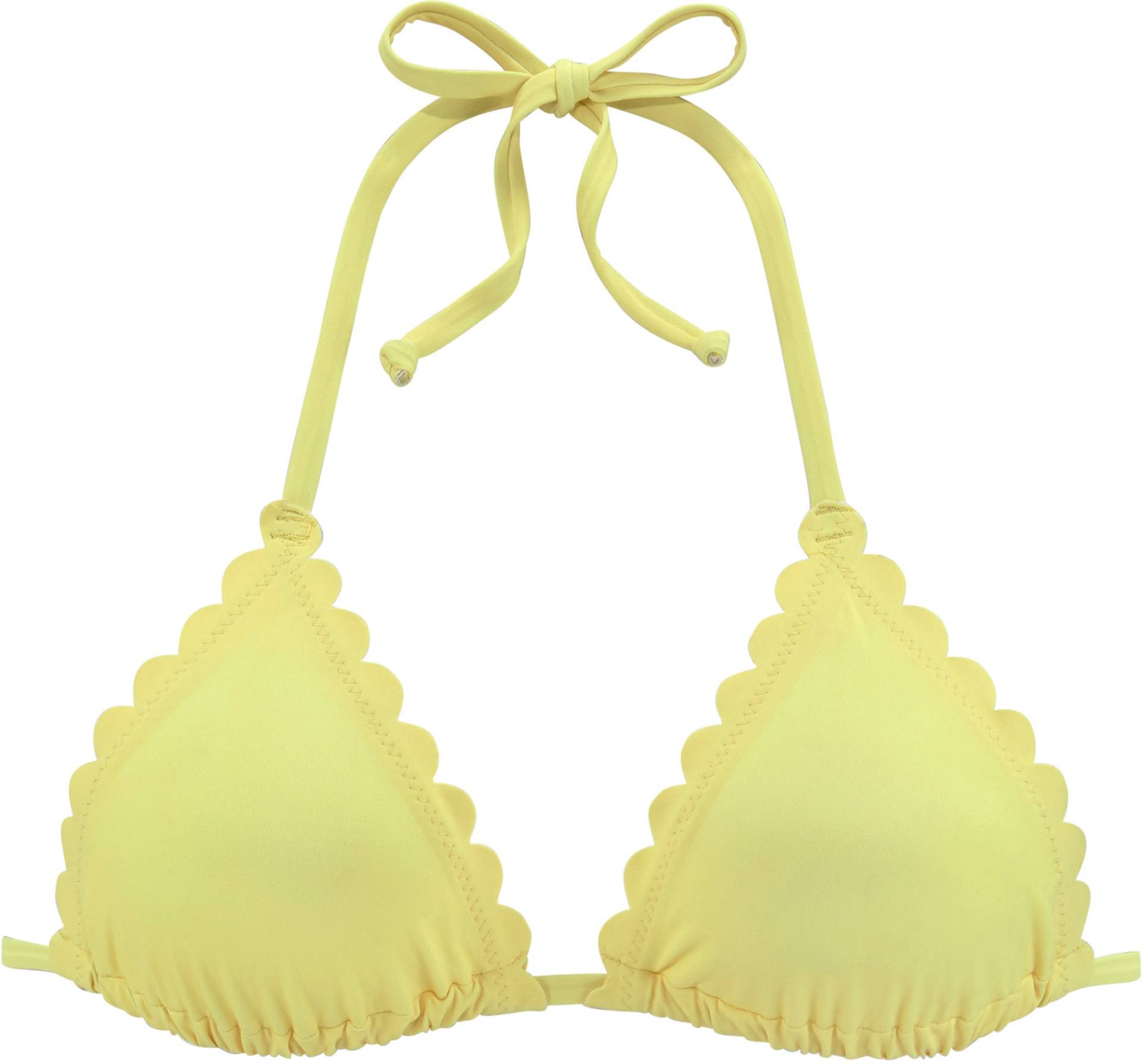 Triangel-Bikini-Top in gelb von LASCANA