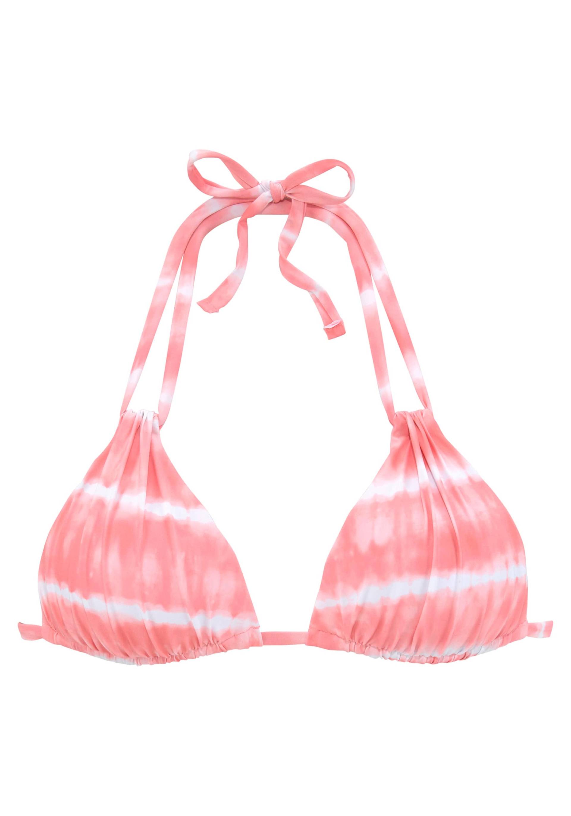 Triangel-Bikini-Top in lobster-weiss von s.Oliver