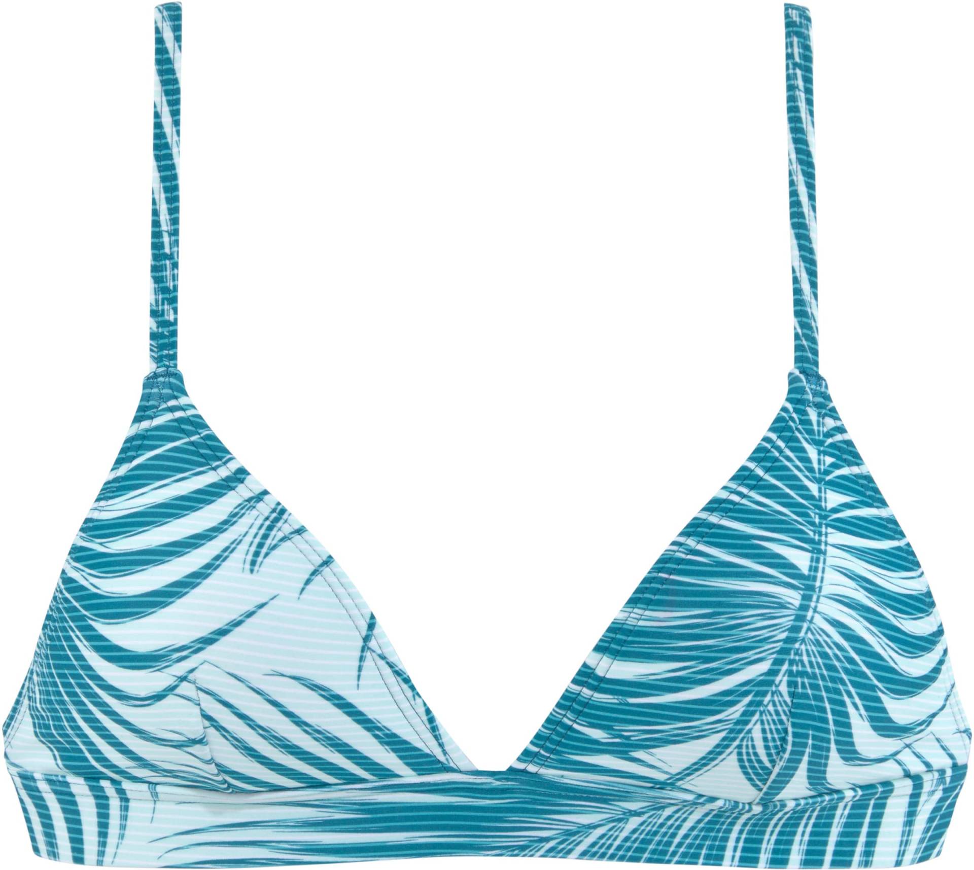 Triangel-Bikini-Top in petrol-bedruckt von LASCANA ACTIVE