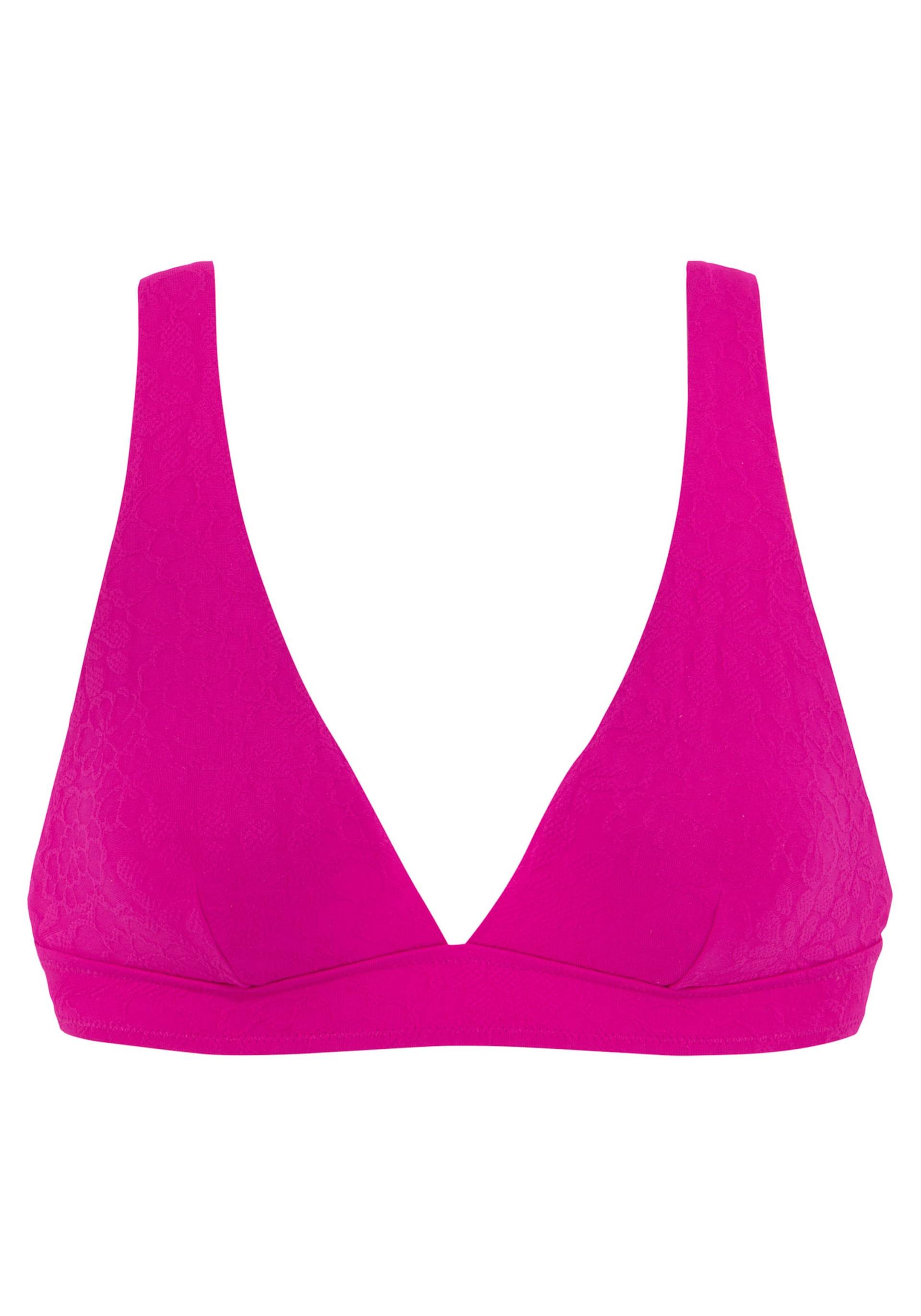 Triangel-Bikini-Top in pink von Buffalo