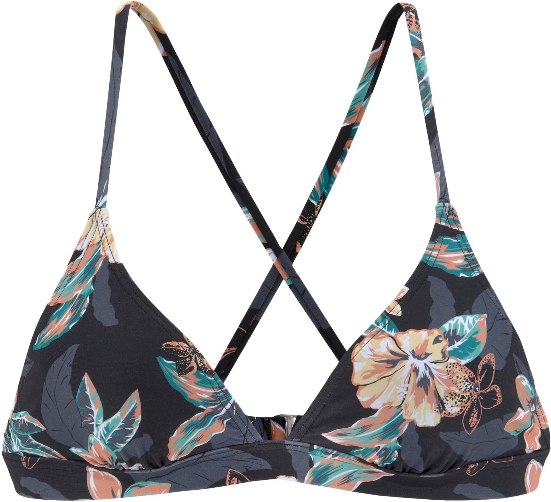 Triangel-Bikini-Top in schwarz-bedruckt von Venice Beach