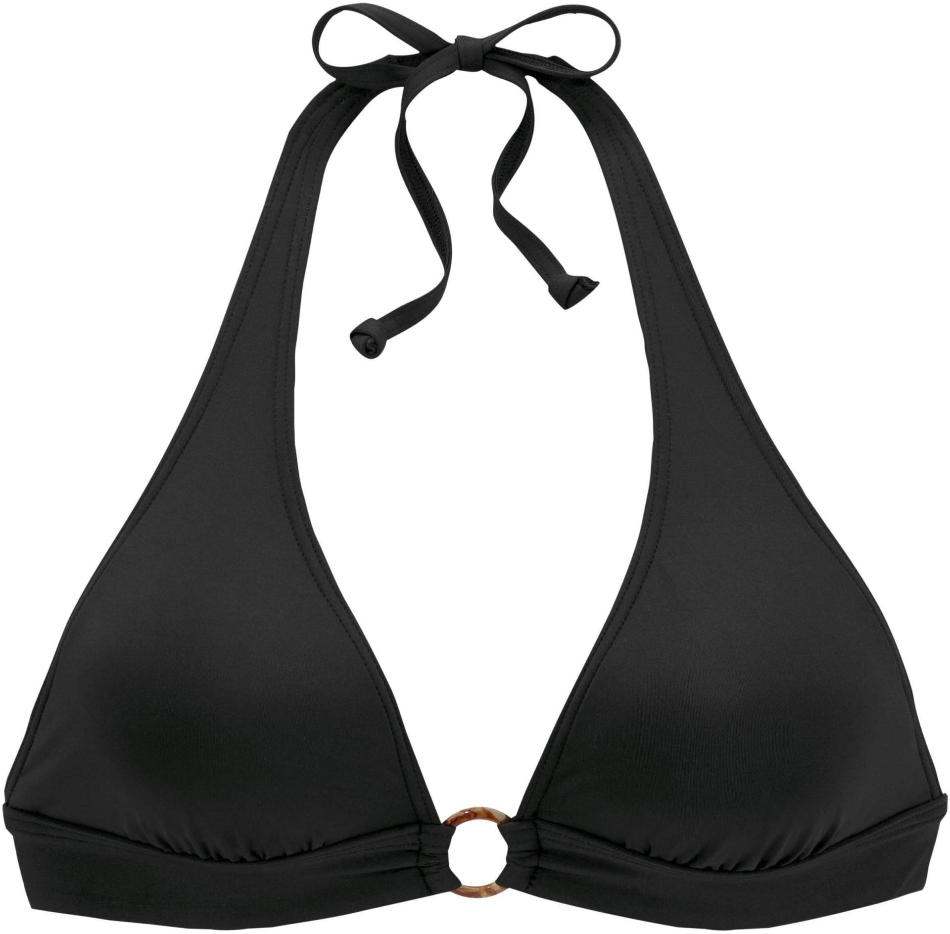 Triangel-Bikini-Top in schwarz von s.Oliver