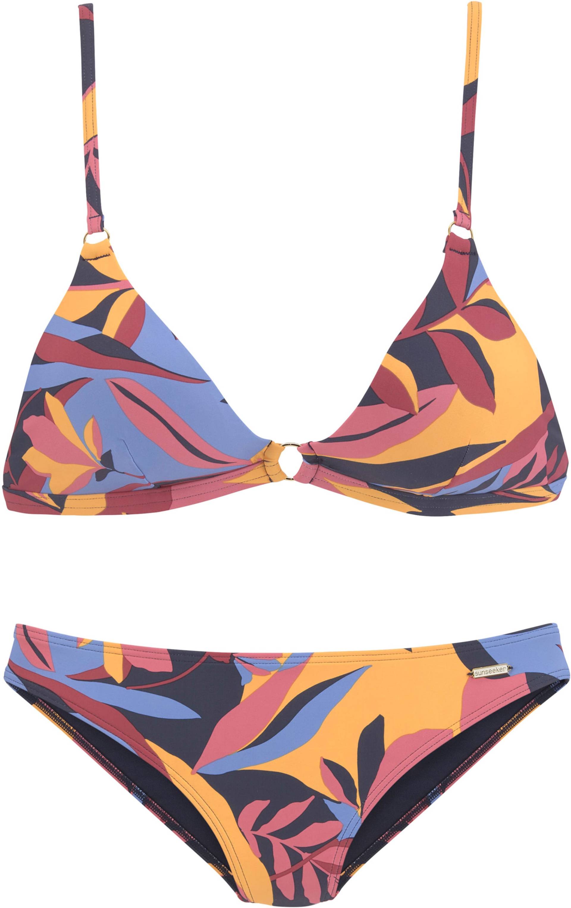 Triangel-Bikini in marine-rostrot von Sunseeker