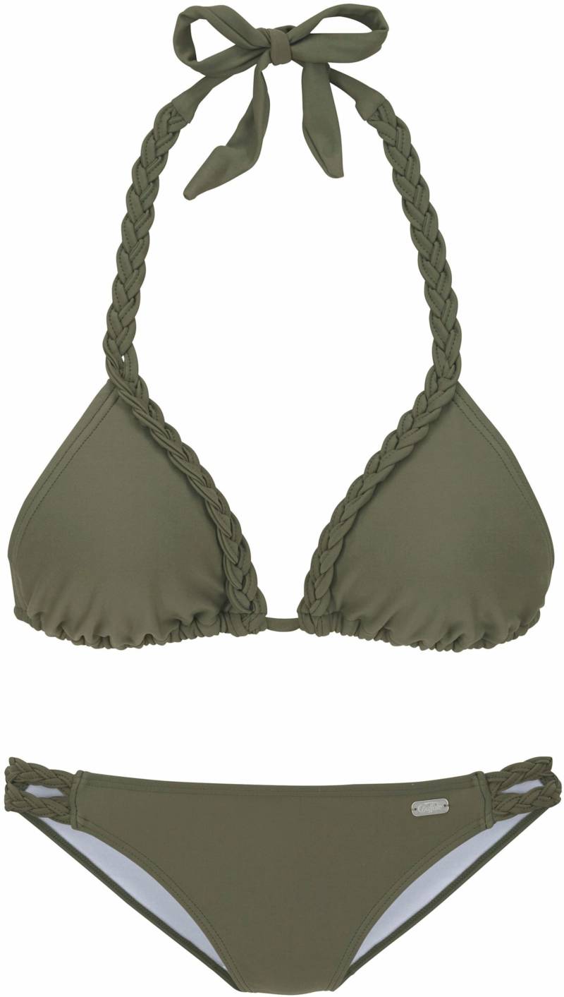Triangel-Bikini in oliv von Buffalo