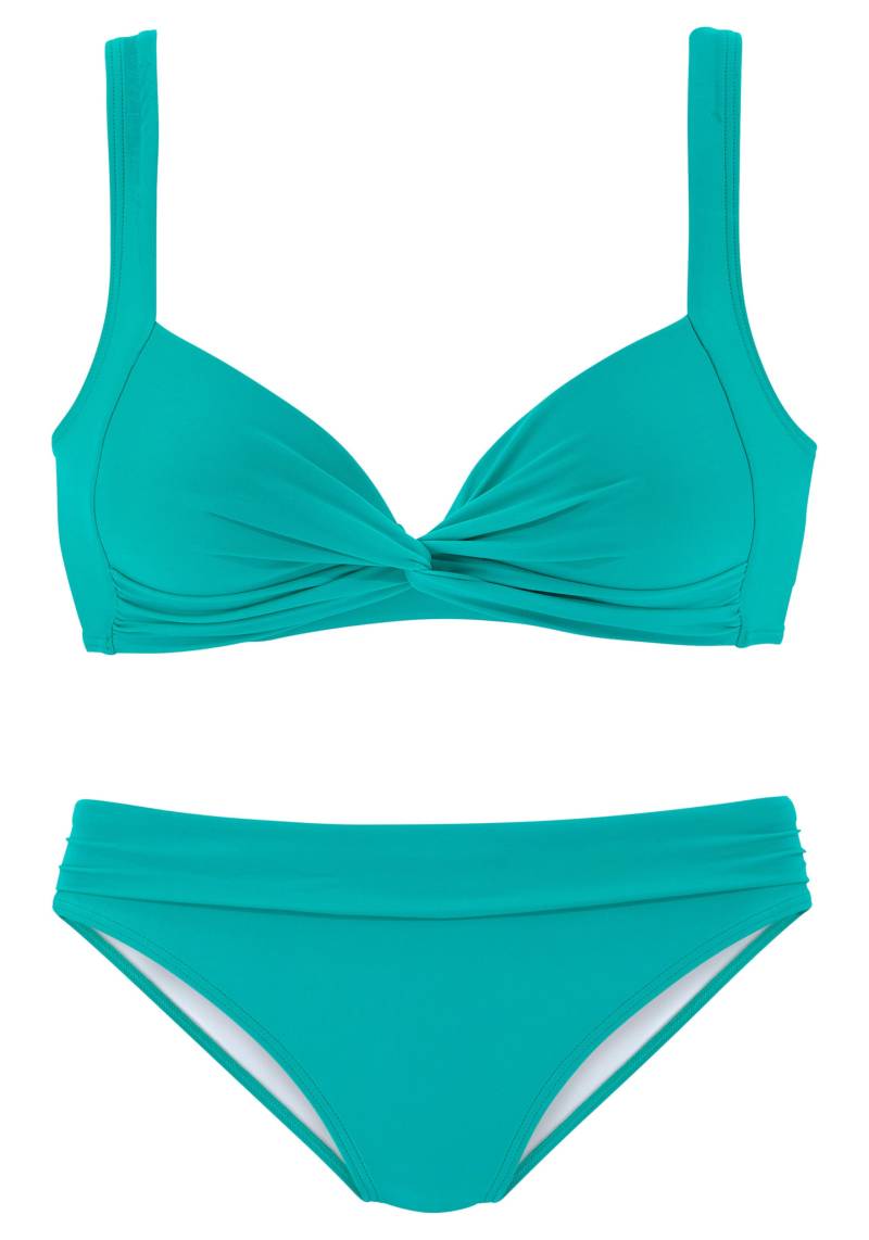 Triangel-Bikini in petrol von LASCANA