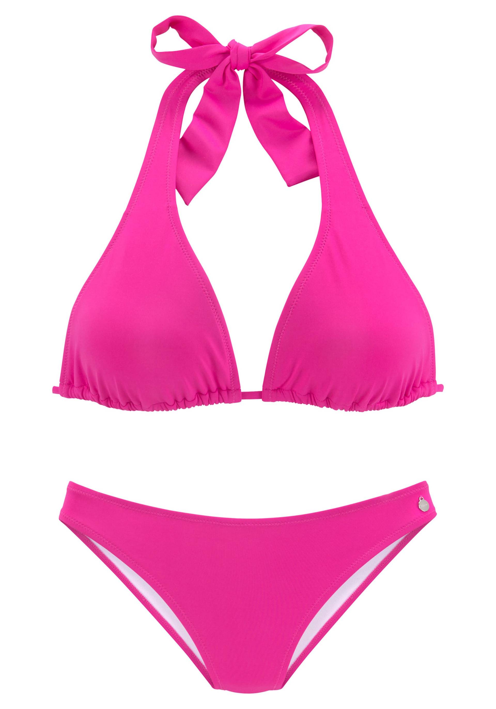 Triangel-Bikini in pink von LASCANA