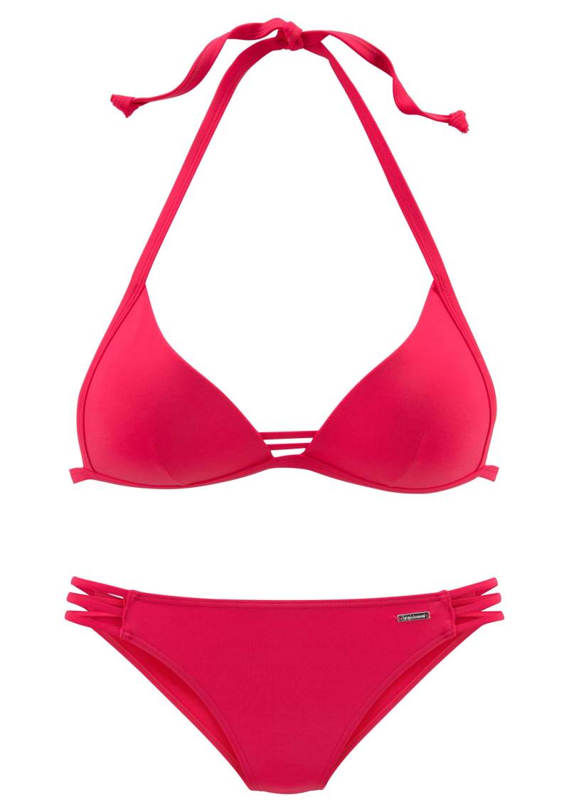 Triangel-Bikini in rot von Bruno Banani