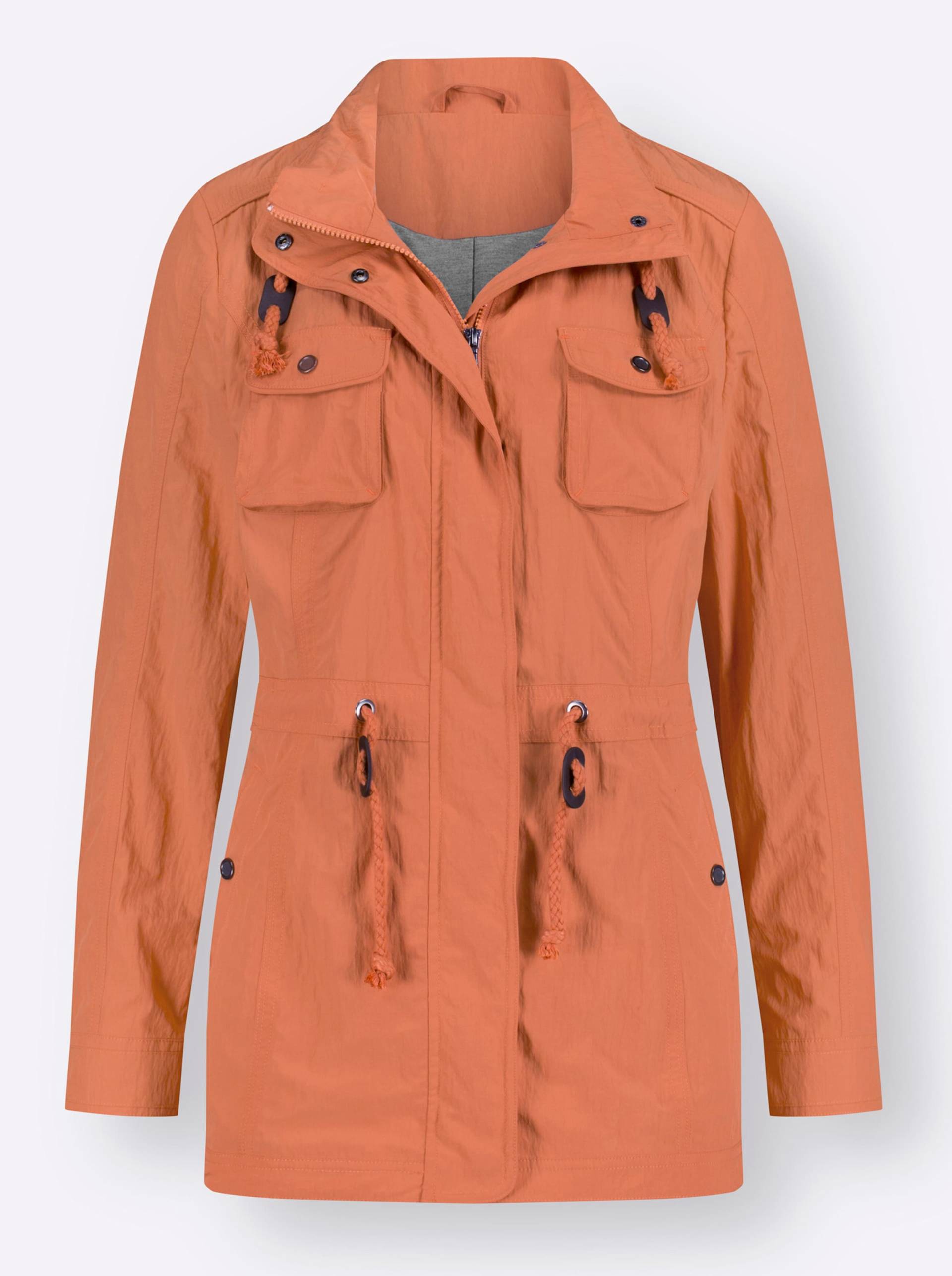 Übergangsjacke in papaya von heine