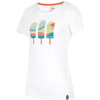 LA SPORTIVA Damen Kletter shirt Icy Mountains weiss | L von la sportiva