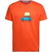 LA SPORTIVA Herren Klettershirt Cinquecento orange | S von la sportiva