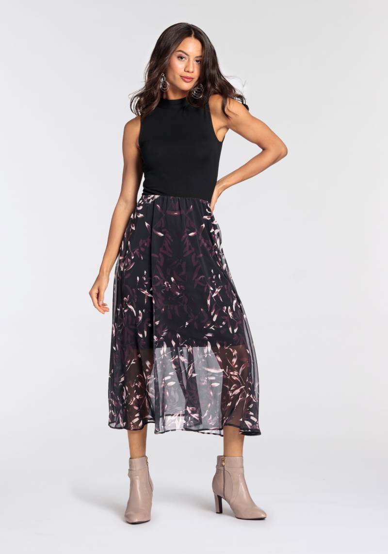 Laura Scott Chiffonkleid, für schicke Anlässe und legere Freizeitlooks, wadenlang von laura scott