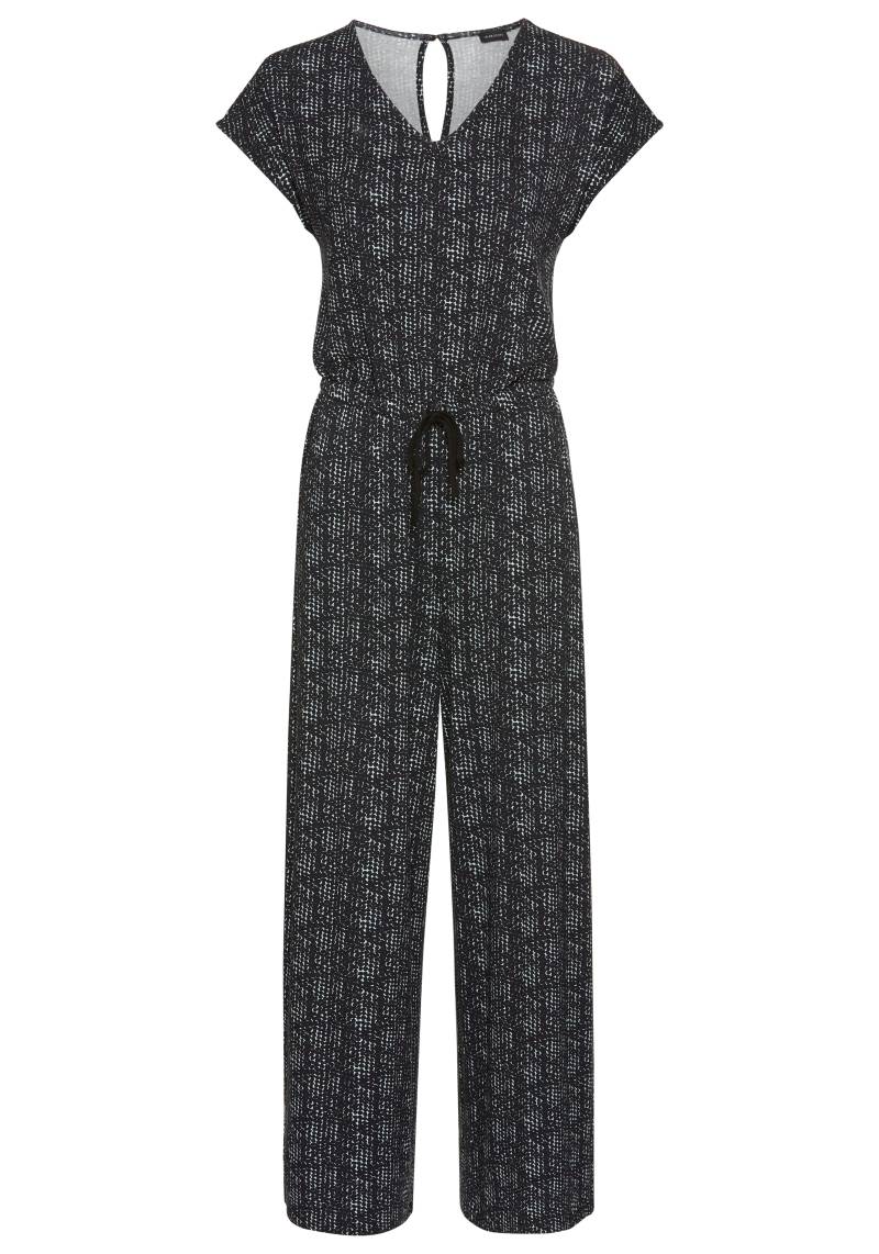 Laura Scott Jumpsuit, mit filigranem Alloverprint - NEUE KOLLEKTION von laura scott