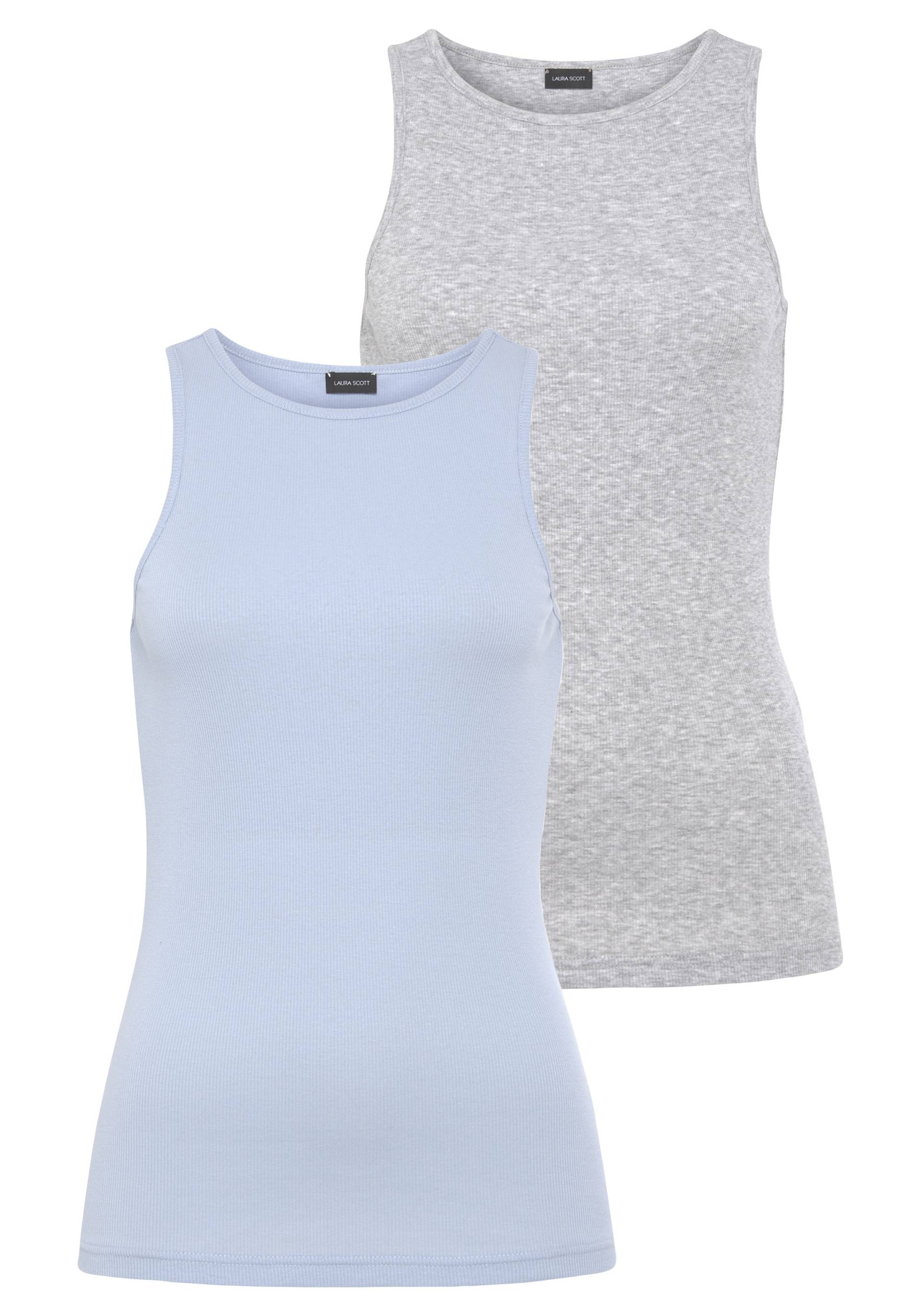 Laura Scott Tanktop, im Doppelpack - NEUE KOLLEKTION von laura scott