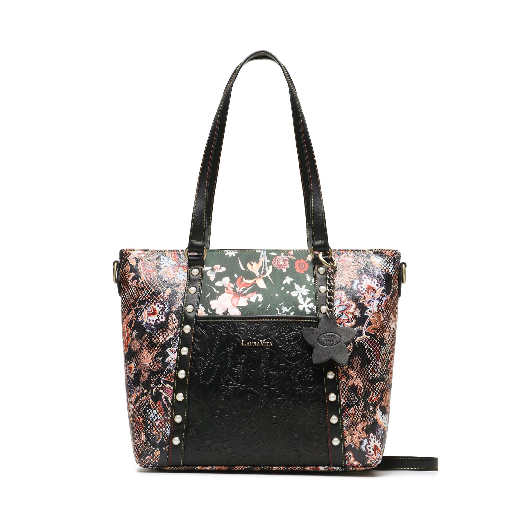 Handtasche Laura Vita Athea 06 YH171004-T Noir von laura vita