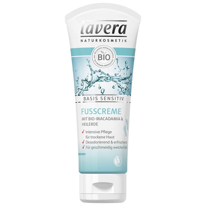 lavera  lavera Basis Sensitiv fusscreme 75.0 ml von lavera