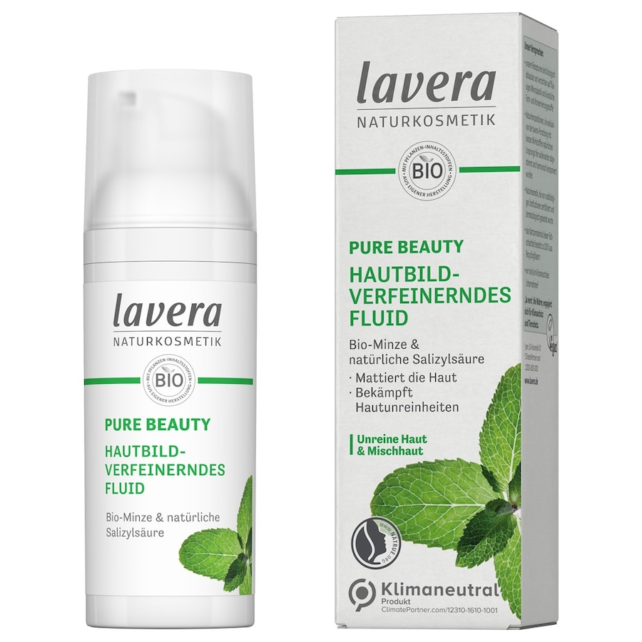 lavera Pure Beauty lavera Pure Beauty Hautbildverfeinerndes Fluid gesichtswasser 50.0 ml von lavera