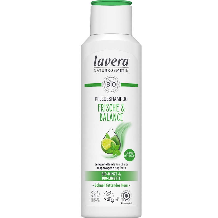 lavera  lavera Pflegeshampoo Frische & Balance haarshampoo 250.0 ml von lavera