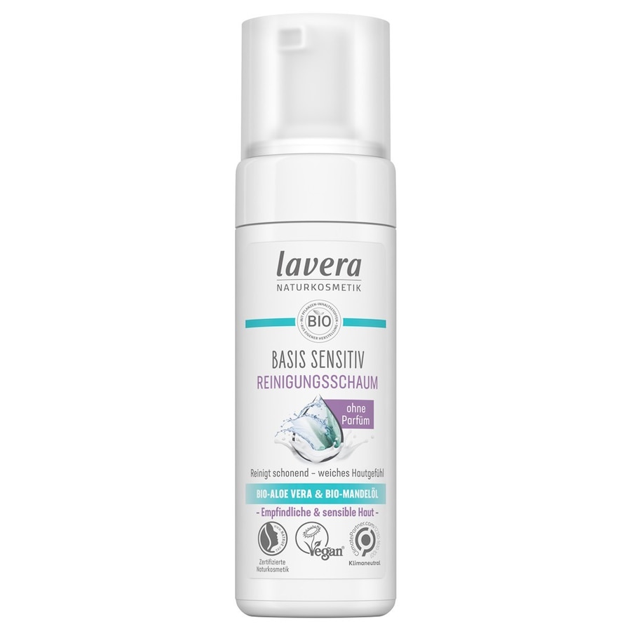 lavera  lavera basis sensitiv Reinigungsschaum gesichtscreme 150.0 ml