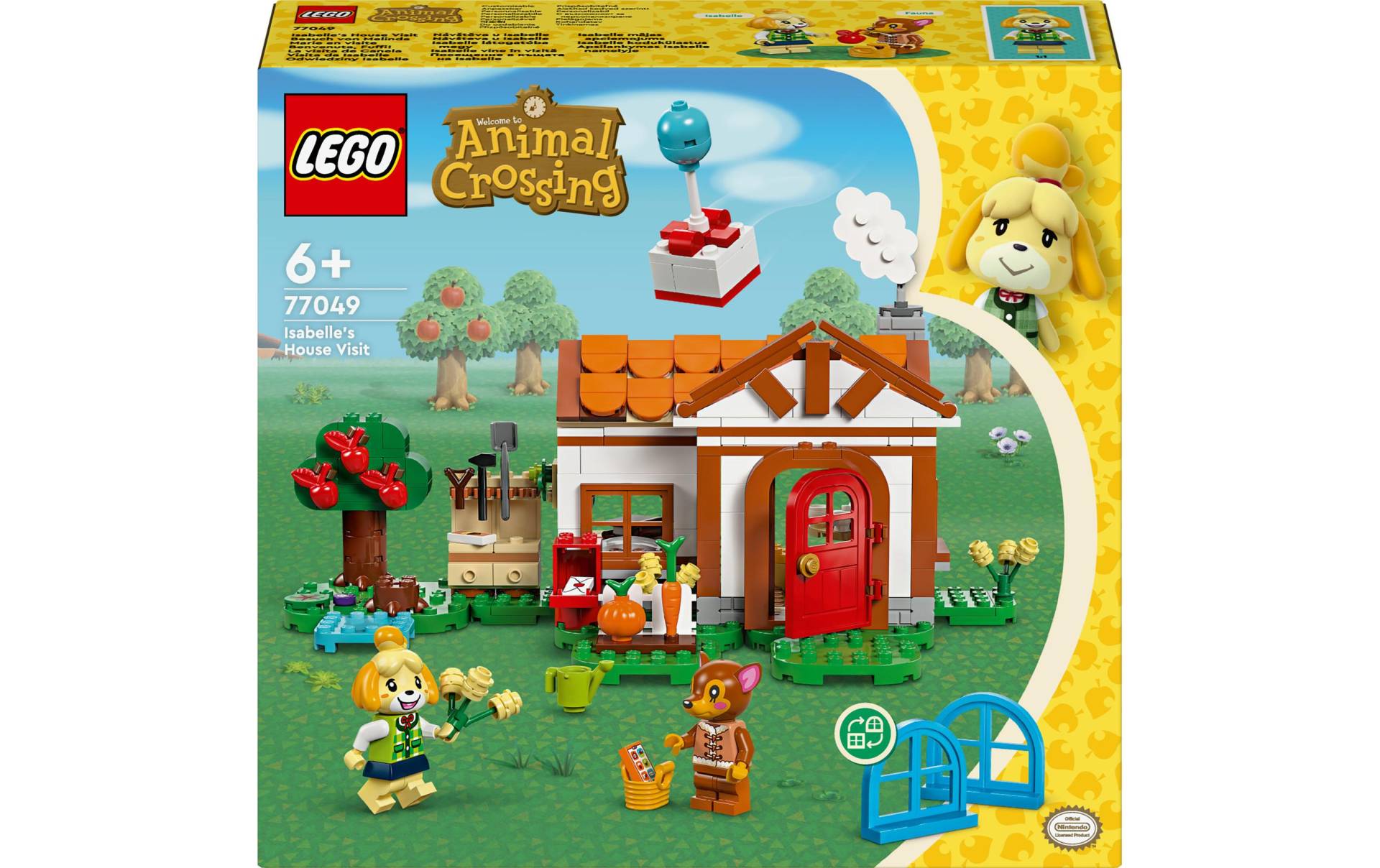 LEGO® Spielbausteine »Animal Crossing Besuch von Melinda 77049«, (389 St.) von lego®