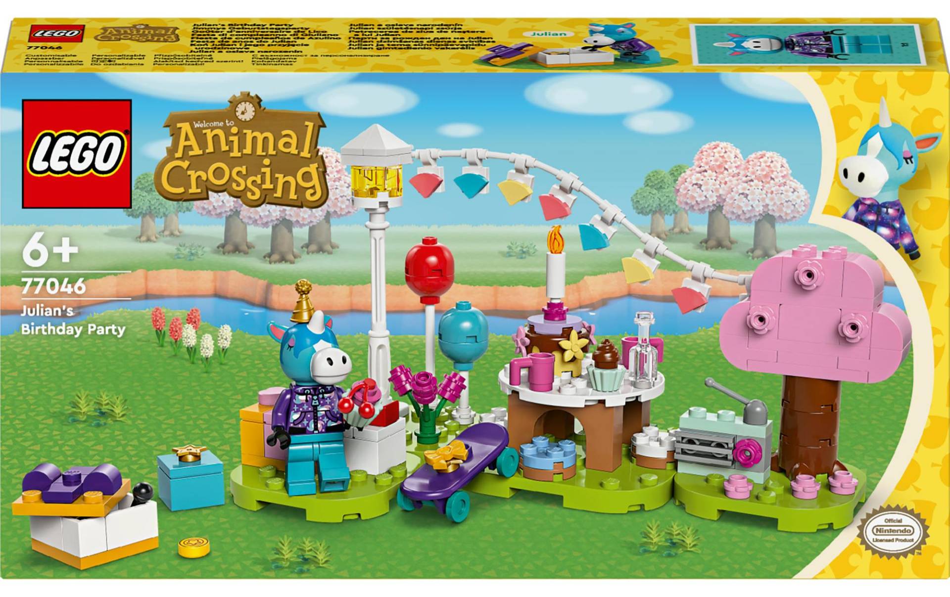LEGO® Spielbausteine »Animal Crossing Jimmys Geburtstagsparty 77046«, (170 St.) von lego®