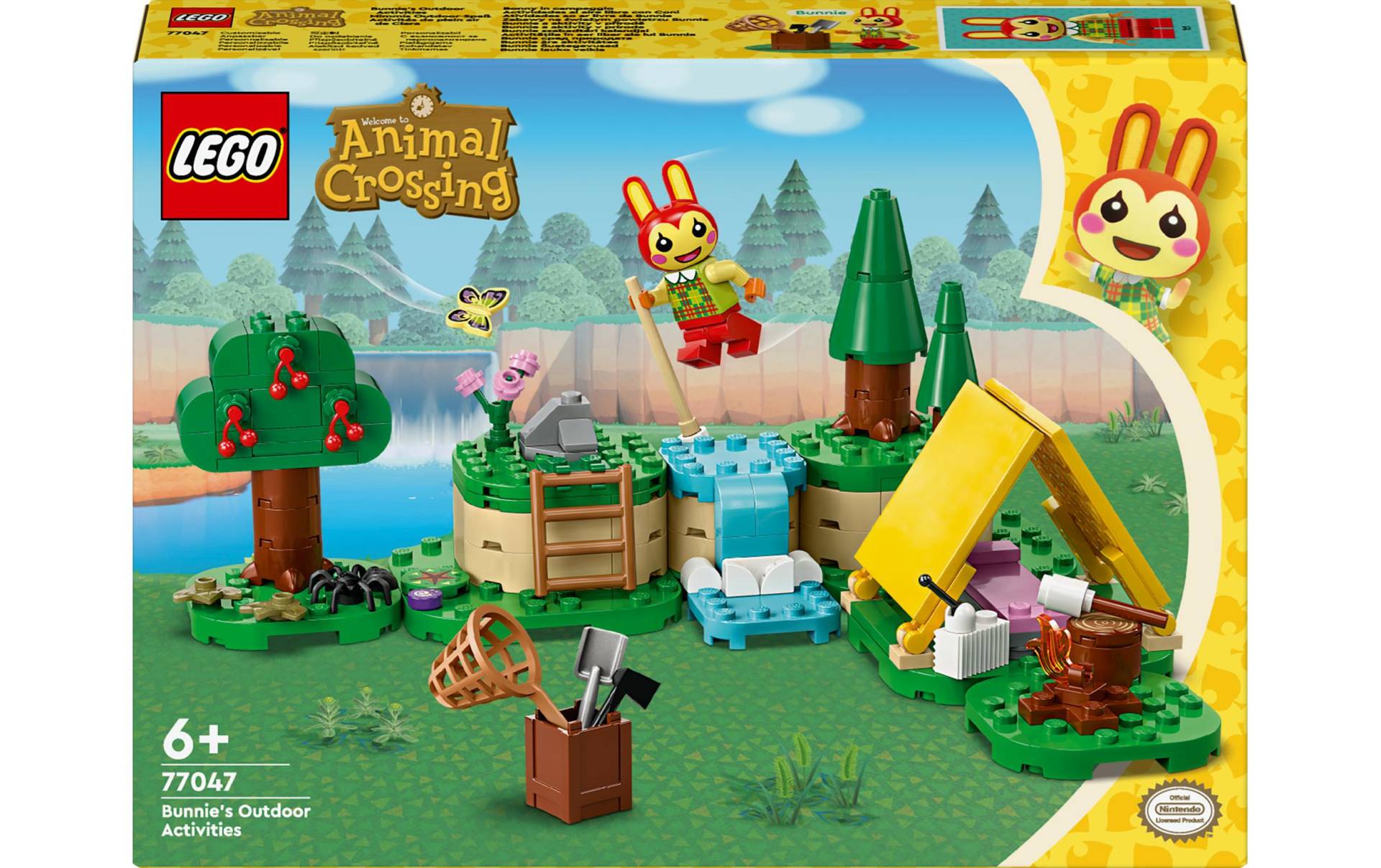 LEGO® Spielbausteine »Animal Crossing Mimmis Outdoor-Spass 77047«, (164 St.) von lego®