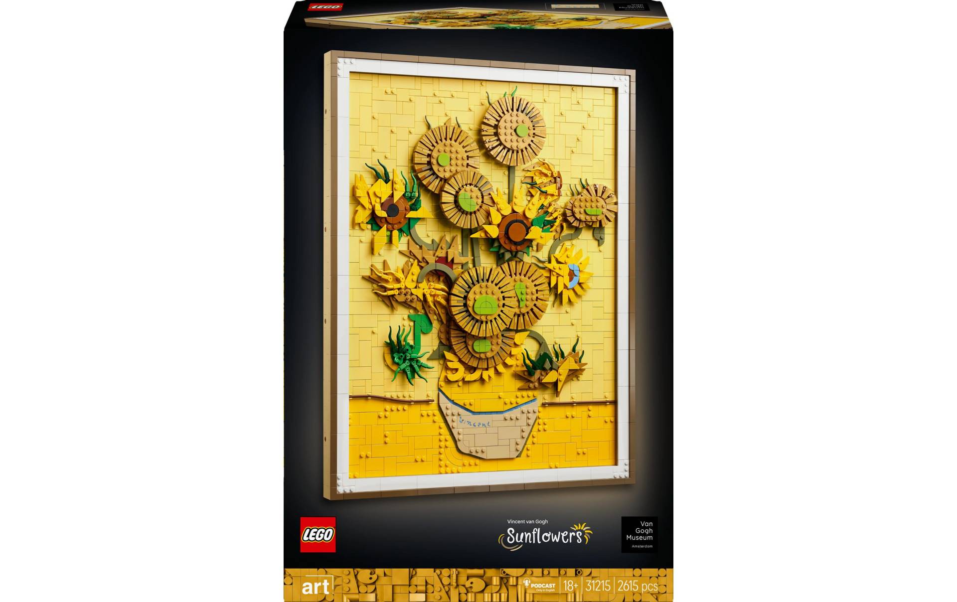 LEGO® Spielbausteine »Art Vincent van Gogh Sonnenblumen 31215«, (2615 St.) von lego®