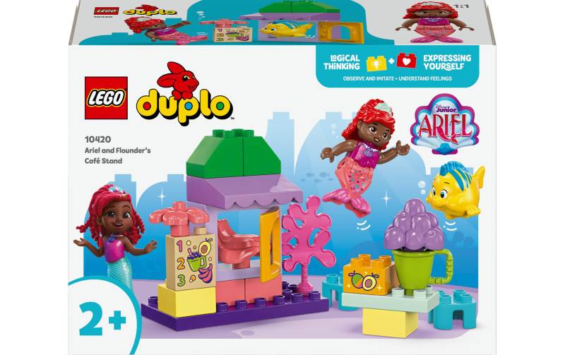 LEGO® Spielbausteine »DUPLO® Arielles und Fabius' Café-Kiosk 10420«, (22 St.) von lego®