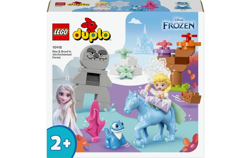 LEGO® Spielbausteine »DUPLO® Elsa und Bruni im Zauberwald 10418«, (31 St.) von lego®