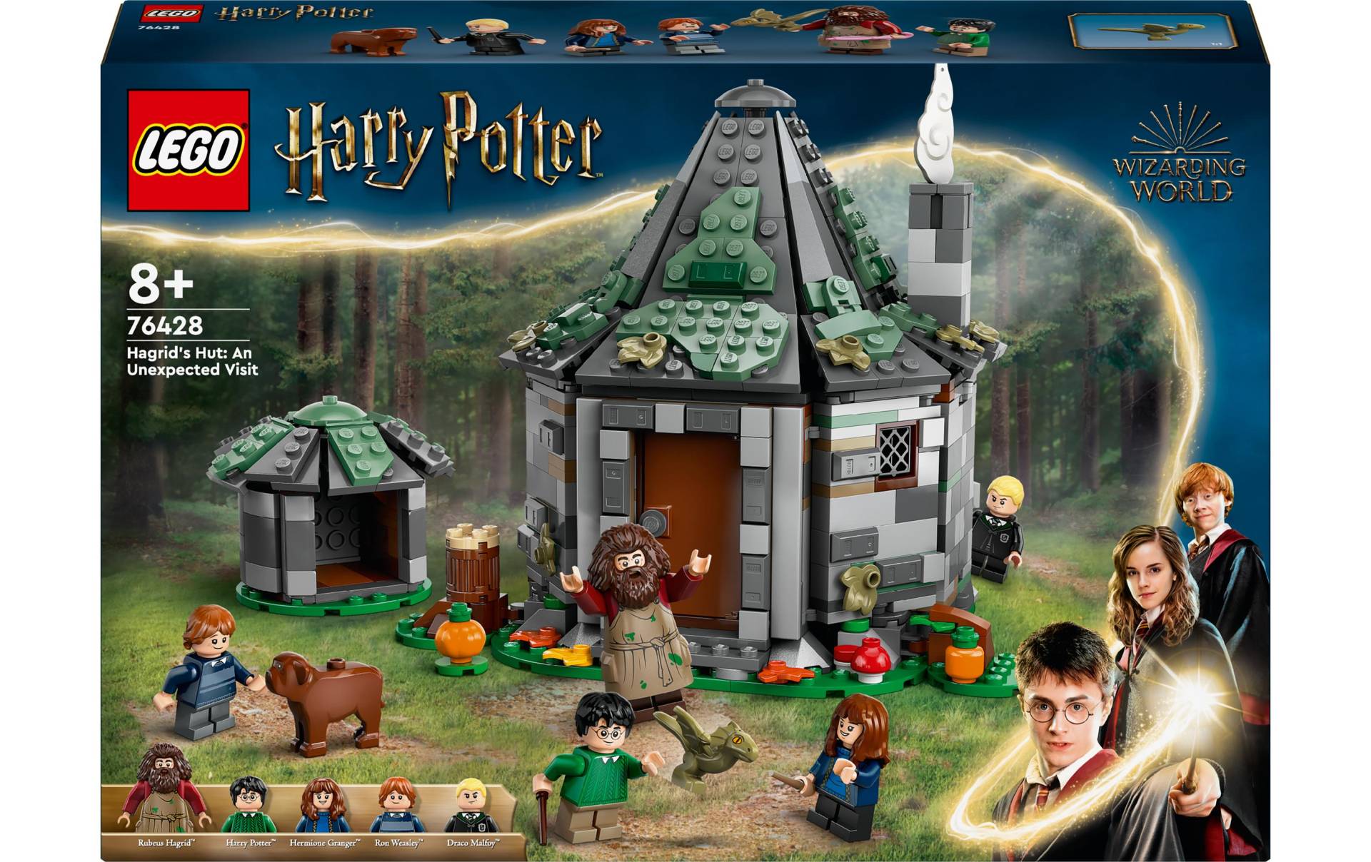 LEGO® Spielbausteine »Harry Potter Hagrids Hütte: Ein unerwarteter Besuch 76428«, (896 St.) von lego®