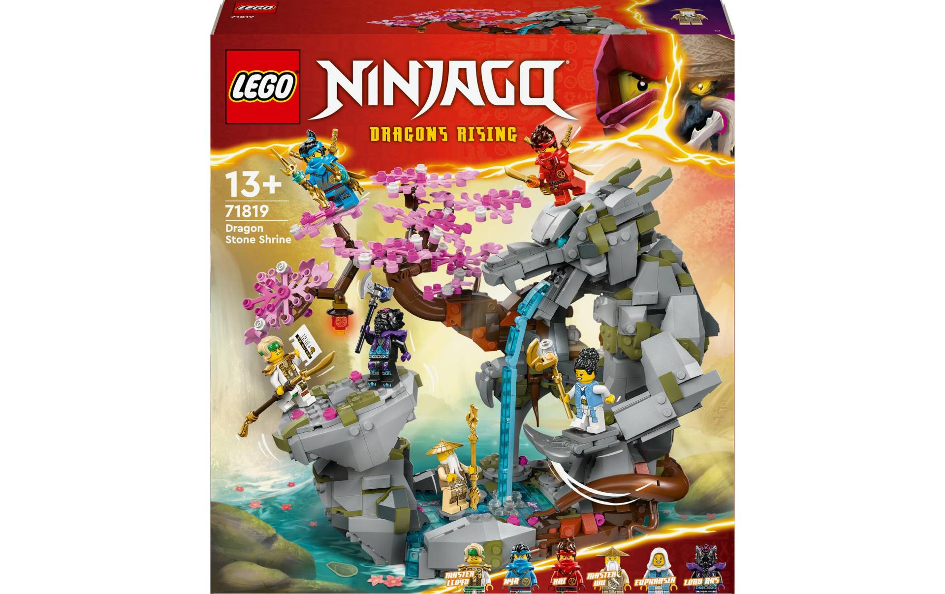 LEGO® Spielbausteine »Ninjago Drachenstein-Tempel 71819«, (1212 St.) von lego®