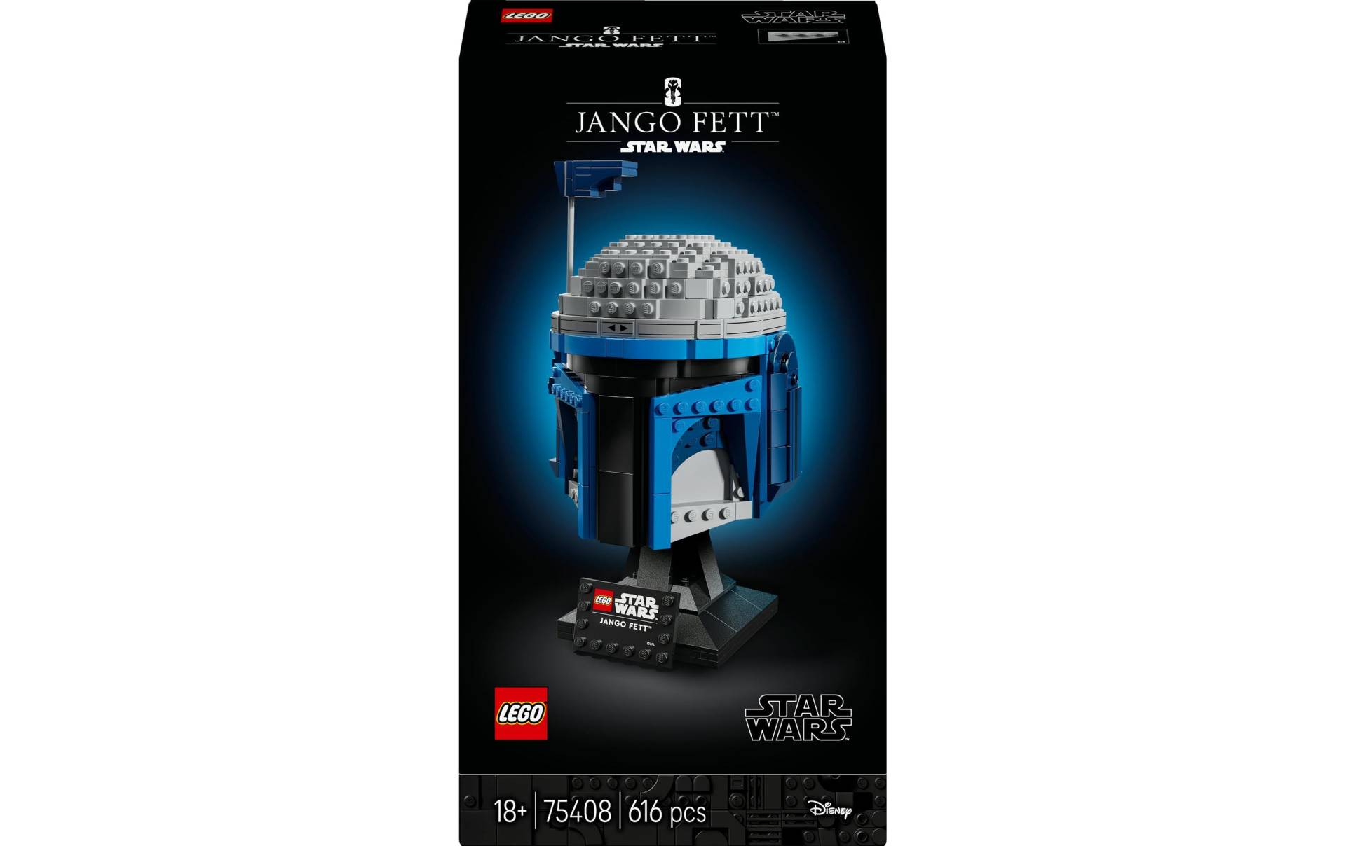 LEGO® Spielbausteine »Star Wars Jango Fett Helm 75408«, (616 St.) von lego®