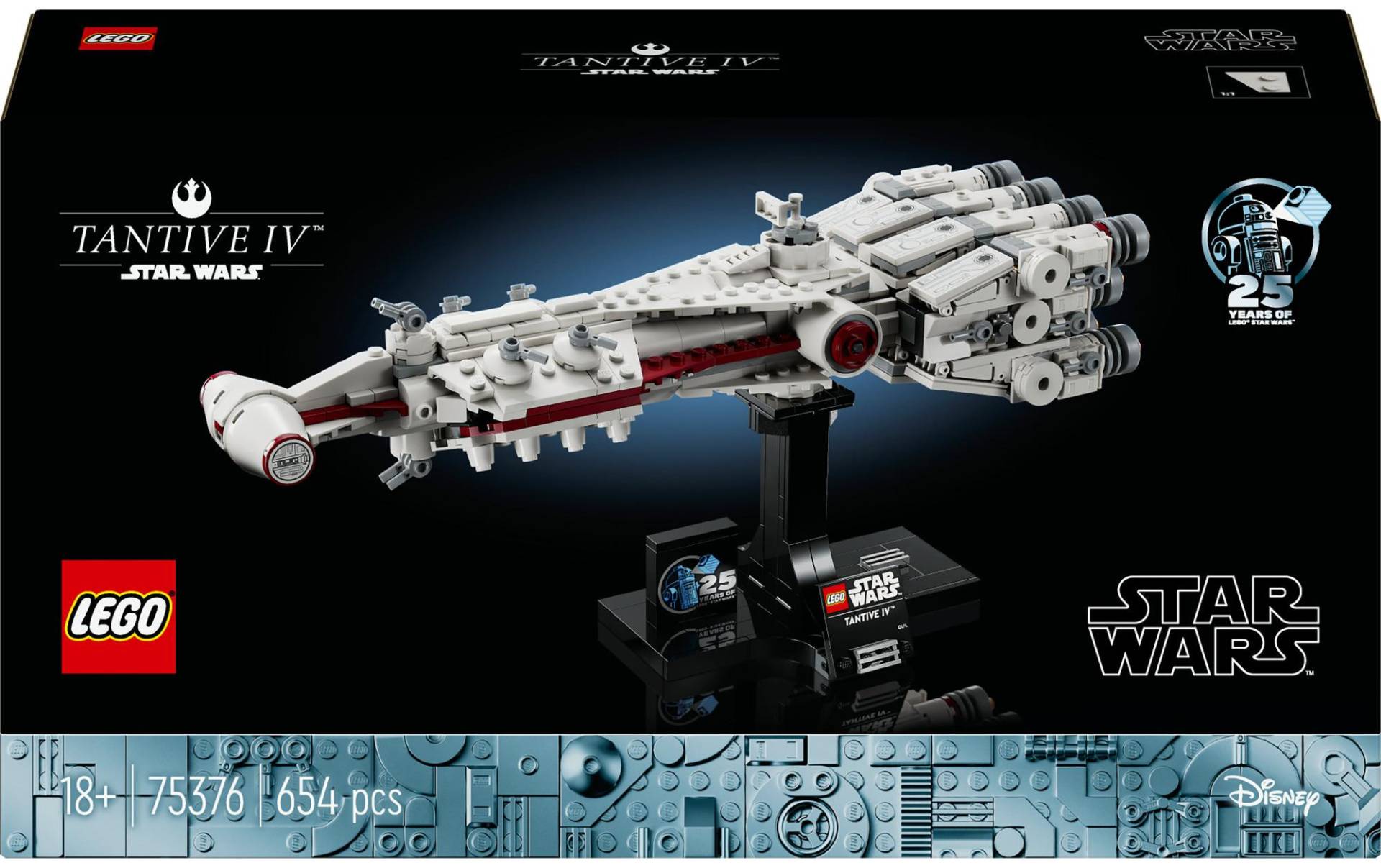 LEGO® Spielbausteine »Star Wars Tantive IV 75376«, (654 St.) von lego®