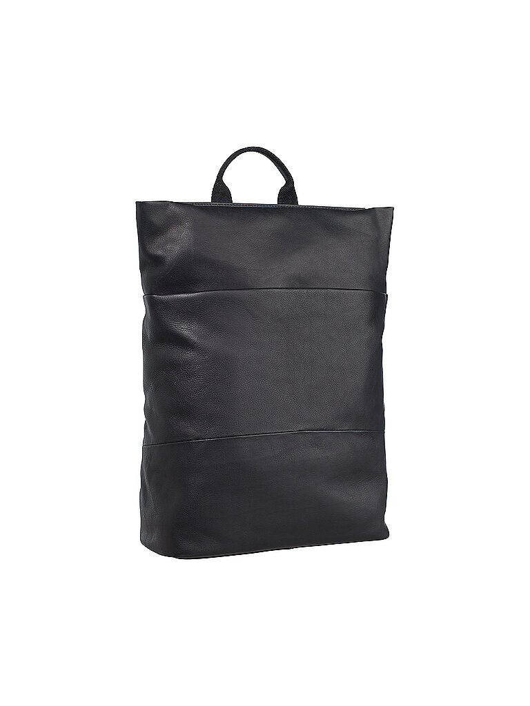 LEONHARD HEYDEN Leder Rucksack Hamburg schwarz von leonhard heyden