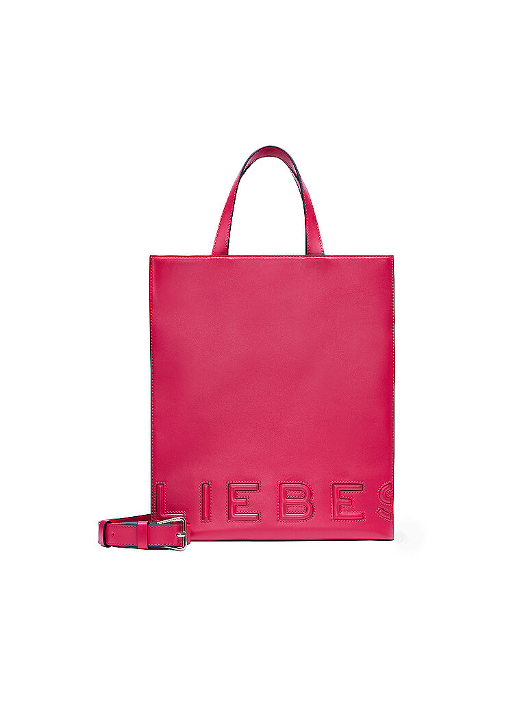 LIEBESKIND BERLIN Ledertasche - Tote Bag PAPER BAG Medium pink von liebeskind berlin