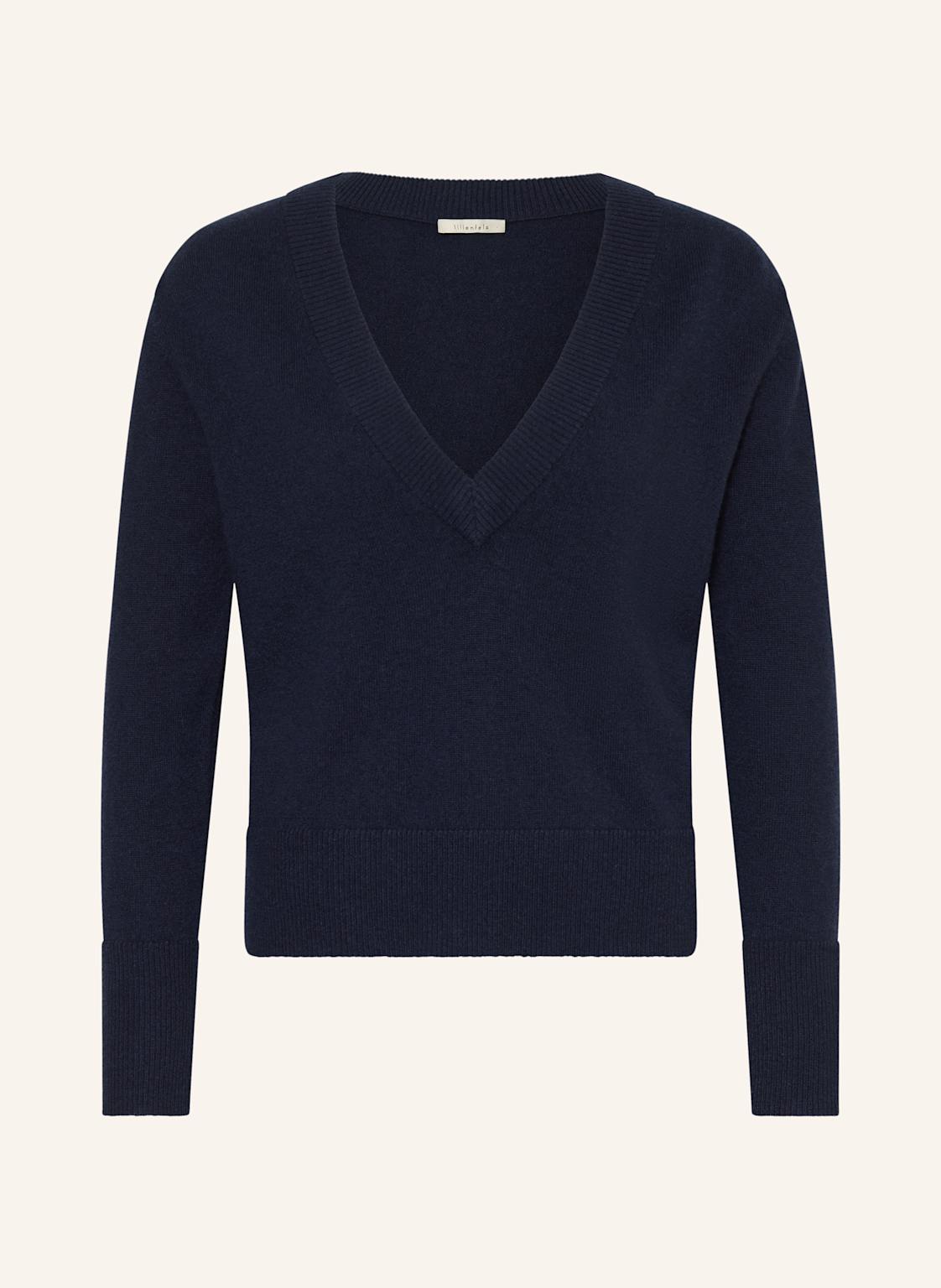 Lilienfels Cashmere-Pullover blau Lilienfels Cashmere-Pullover blau von lilienfels