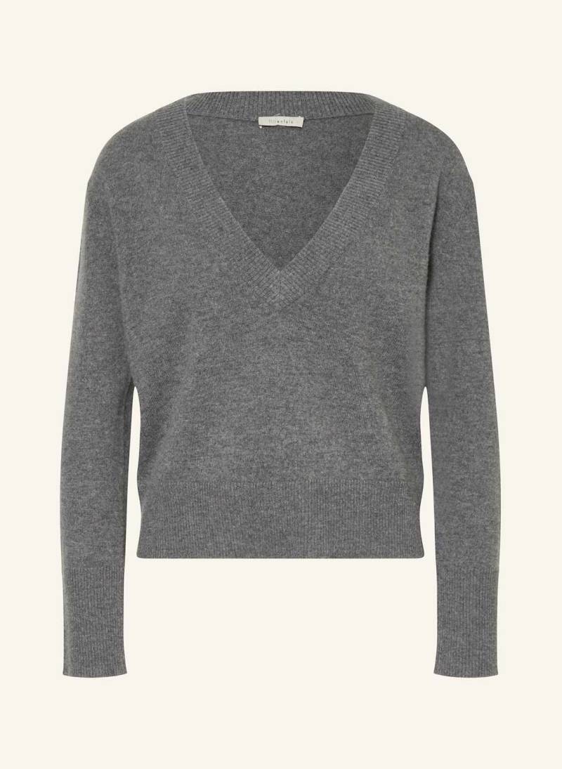 Lilienfels Cashmere-Pullover grau von lilienfels