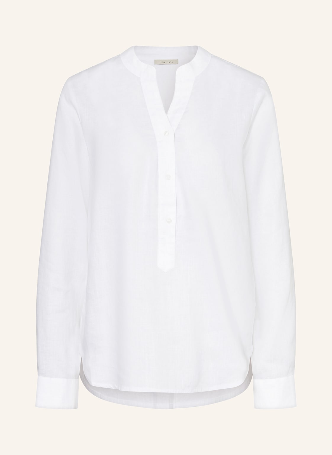 Lilienfels Leinenbluse weiss von lilienfels