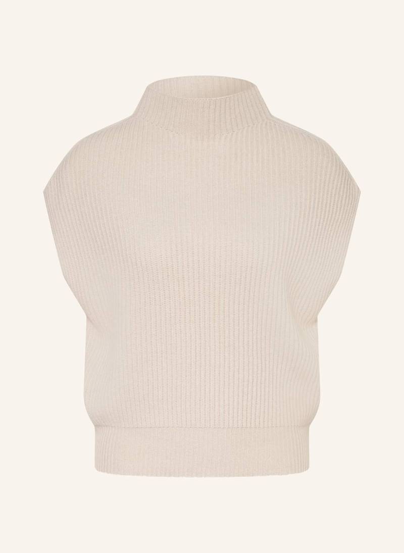 Lilienfels Pullunder Mit Cashmere beige von lilienfels
