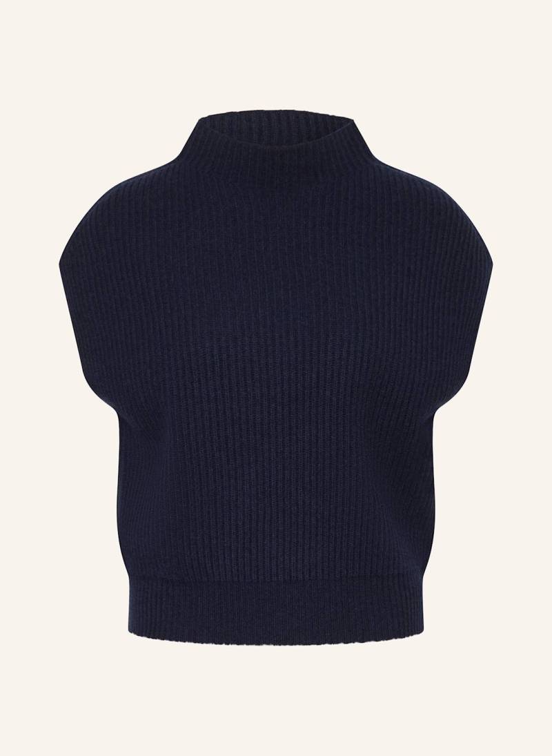 Lilienfels Pullunder Mit Cashmere blau von lilienfels