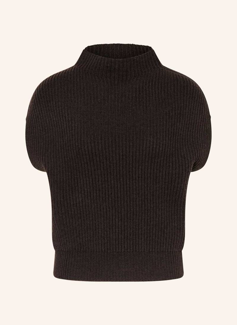 Lilienfels Pullunder Mit Cashmere braun von lilienfels