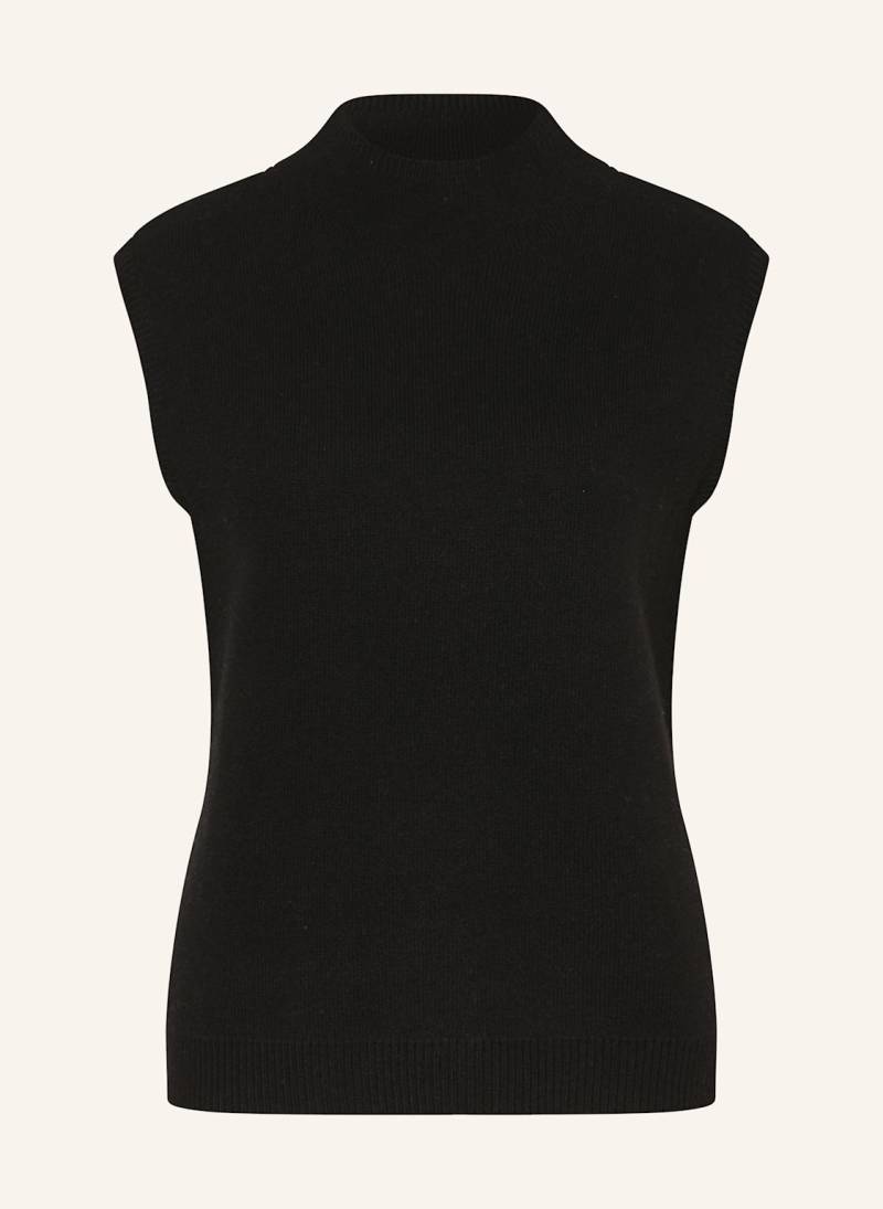 Lilienfels Pullunder Mit Cashmere schwarz von lilienfels